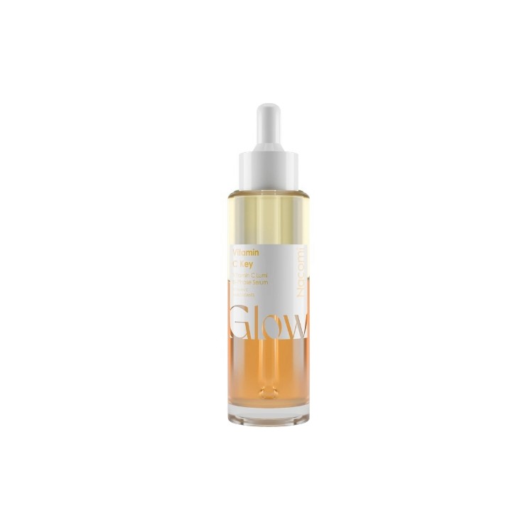 Двофазна освітлююча сироватка для обличчя Nacomi Glow Vitamin C Key з вітаміном С 40 мл