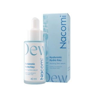 Зволожувальна сироватка Nacomi Dew Hyaluronic Hydra Key Deep Hydration з гіалуроновою кислотою 40 мл