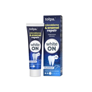 Зубна паста Tołpa Microbiome & Enamel Repair для реконструкції емалі 75 мл