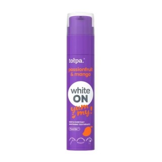 Зубна паста Tołpa White On Yummy! Passion fruit та Mango 60 г