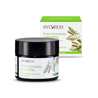 Зволожувальний крем для обличчя Sylveco з березою та бетуліном 50 мл