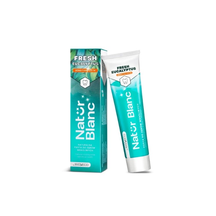 Зубна паста Sylveco Natur Blanc Fresh Eucalyptus 100 мл