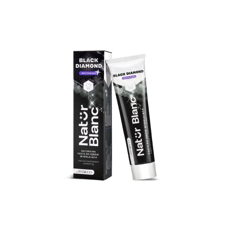 Зубна паста Sylveco Natur Blanc Black діамант 100 мл