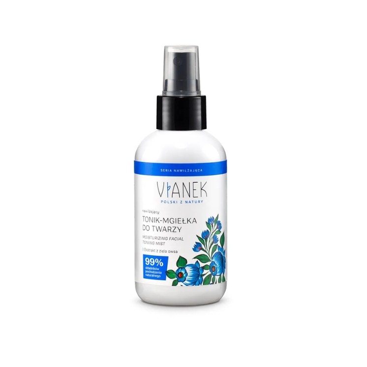 Brume tonique hydratante pour le visage Vianek 150 ml