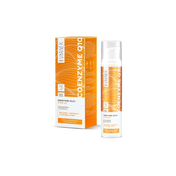 Крем для очей Vianek Hero Coenzyme Q10 з коензимом Q10 15 мл