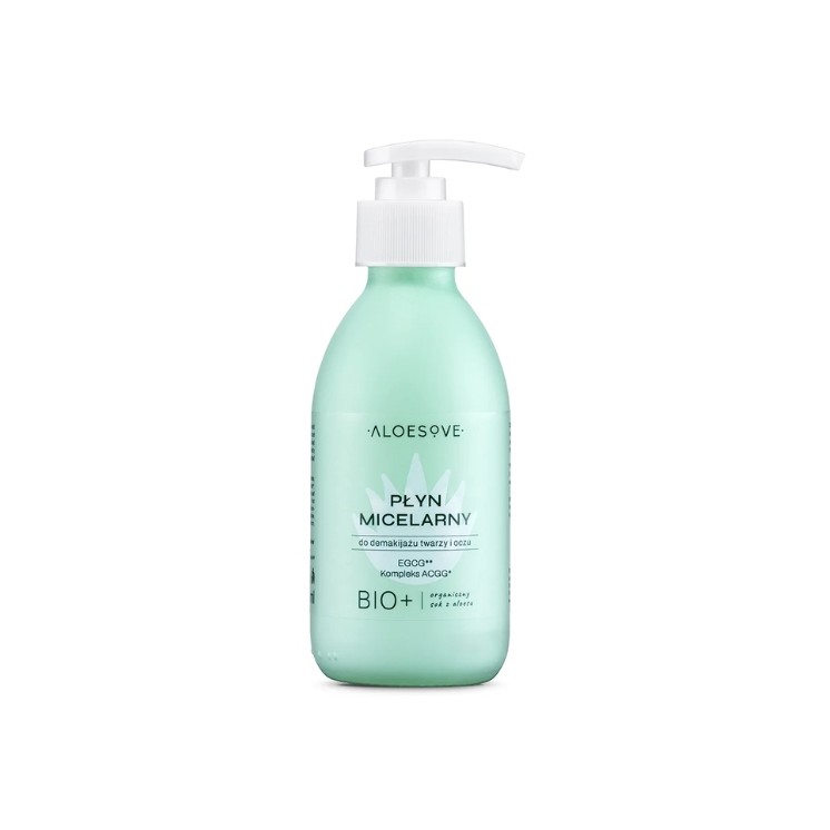 Fluide micellaire Aloesove pour le démaquillage du visage et des yeux 190 ml