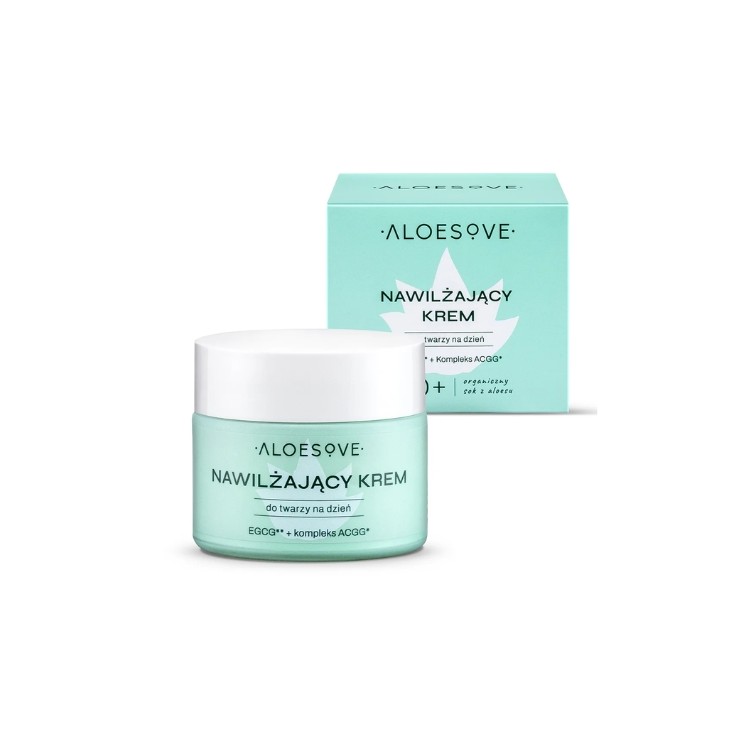 Зволожувальний денний крем для обличчя Aloesove 50 мл