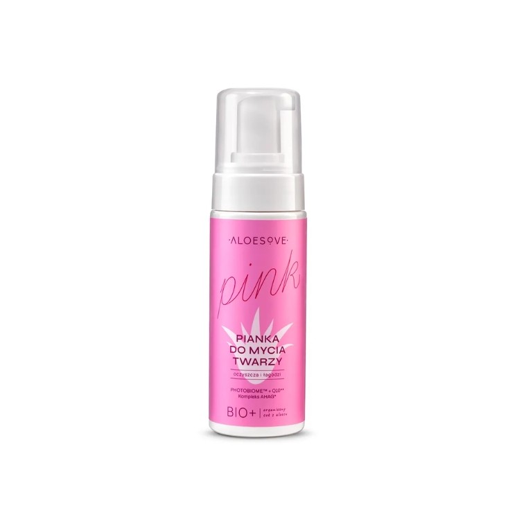 Mousse nettoyante Pink Aloesove 150 ml