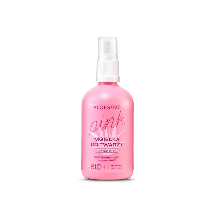 Aloë vera Pink gezichtsmist 100 ml
