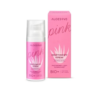 Aloë vera Pink voedende nachtcrème voor het gezicht 50 ml