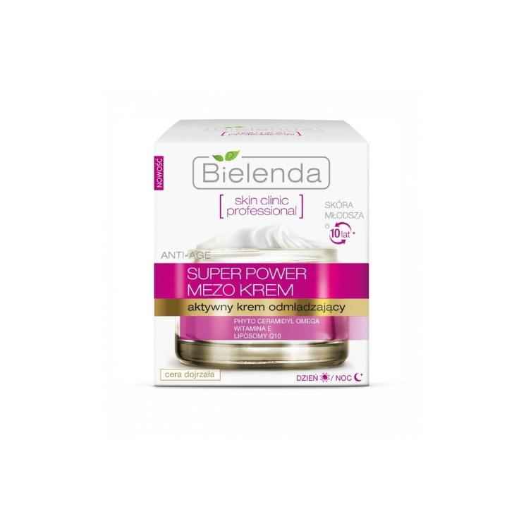 Омолоджувальний крем для обличчя Bielenda Skin Clinic Q10 день/ніч 50 мл