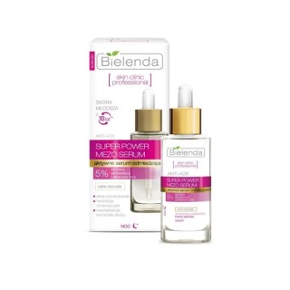 Bielenda Skin Clinic Professional aktywne Serum do twarzy odmładzające Anti-age na noc 30 ml