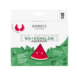 Патчі для очей Kimoco Young Watermelon Essene з екстрактами кавуна та алое, 10 штук