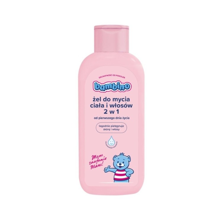 Gel lavant corps et cheveux Bambino 400 ml