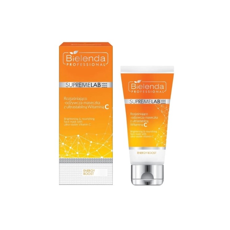 Masque Energy Bielenda Professional SUPREMELAB à la vitamine C 70 ml