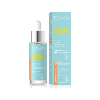 Нічний засіб Eveline Perfect Skin від акне для корекції недоліків, 2-й ступінь відлущування, 30 мл