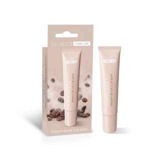 Baume à lèvres hydratant et protecteur Sylveco Pure Line, parfum Baiser Coffee 15 ml