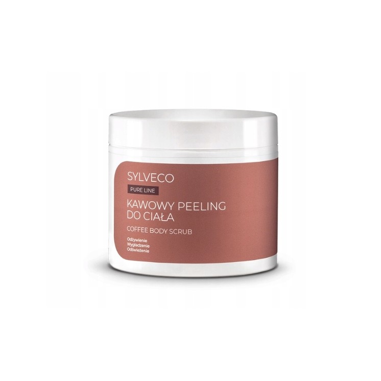Кавовий Peeling для тіла Sylveco Pure Line 400 г