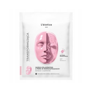 Колагенова тканинна маска для обличчя L'Biotica Tightening and Firming з PDRN 1 шт.