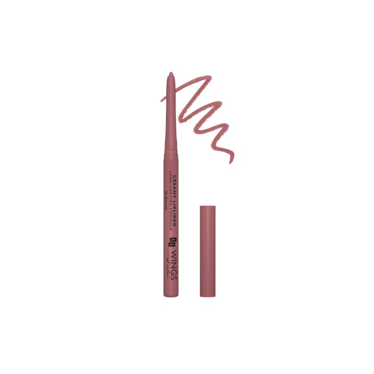 AA Wings of Color Langhoudende Crème Lipliner /03/ Natural 0,3 g