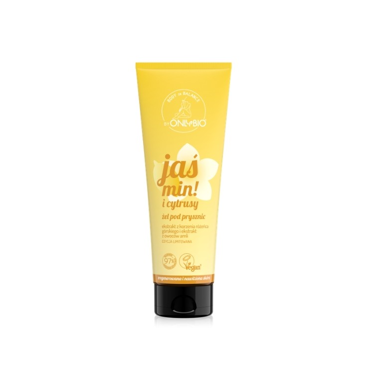 Гель для душу ONLYBIO Body in Balance Limited Edition з жасмином та цитрусом 200 мл