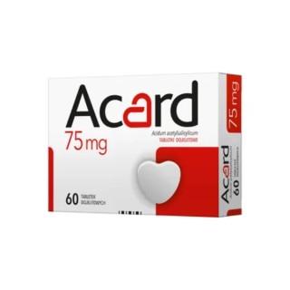 Acard 75 mg, 60 Tabletten