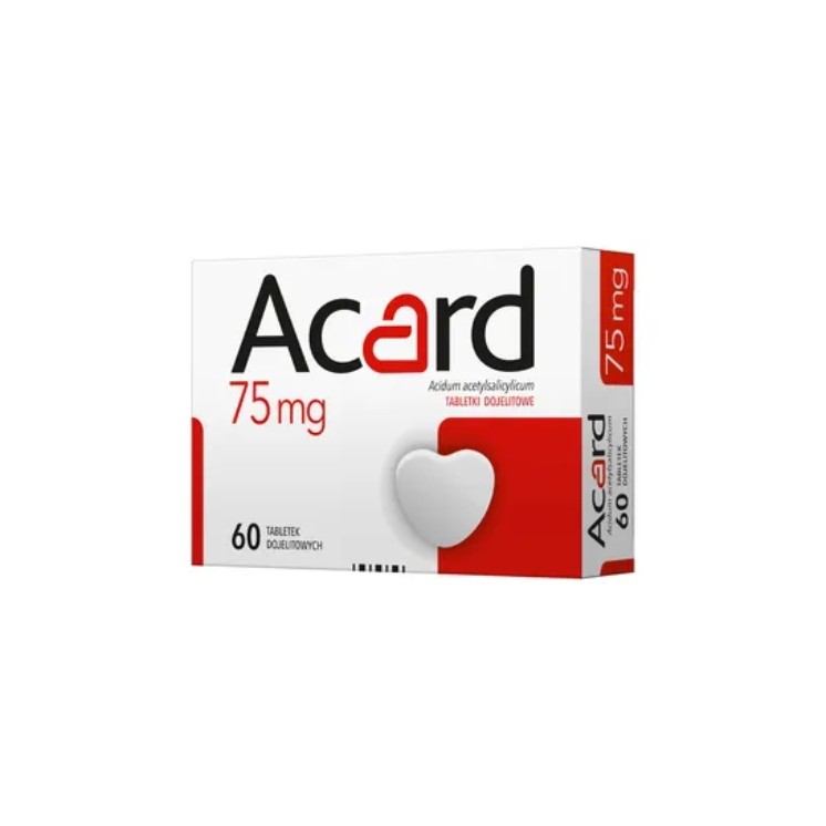 Acard 75mg 60 tabletten