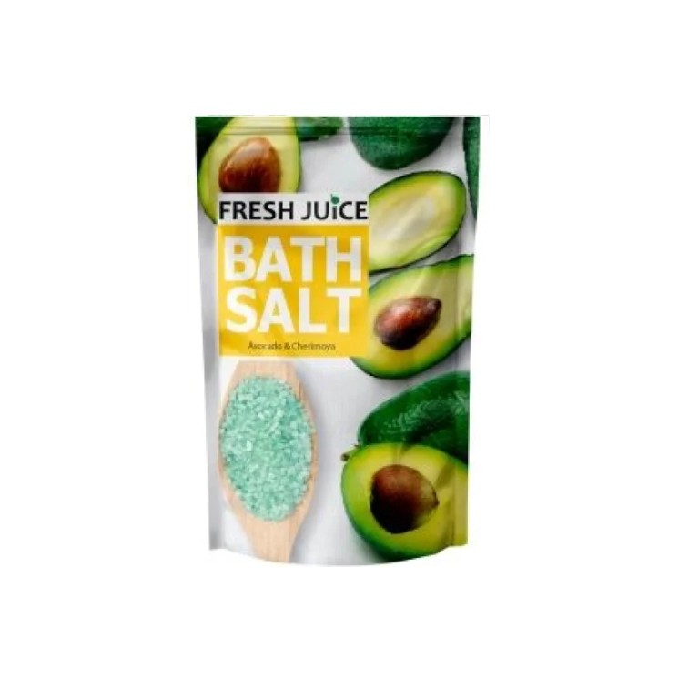 Fresh Juice авокадо+чарімойя сіль для ванн 500 мл