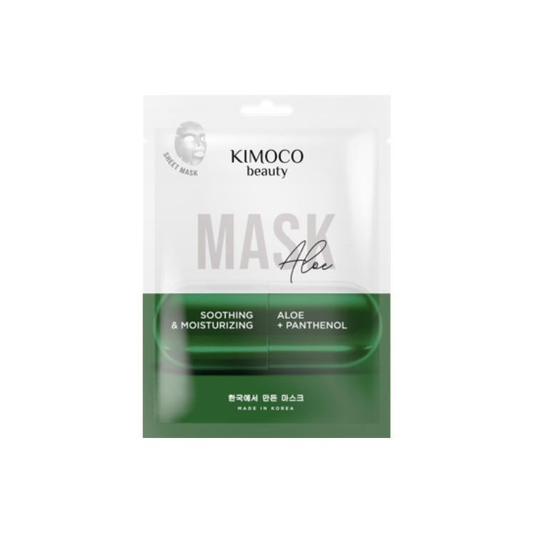 Заспокійлива тканинна маска Kimoco Beauty Aloe з алое вера 23 мл