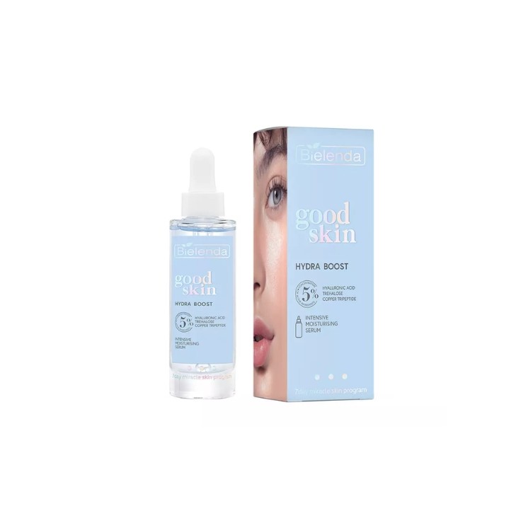 Bielenda GOOD SKIN HYDRA BOOST Інтенсивно зволожуюча сироватка для обличчя 30 мл