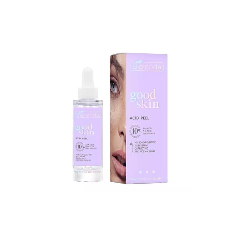 Bielenda GOOD SKIN КИСЛОТНИЙ ПІЛІНГ Мікровідлущувальна сироватка для обличчя 30 мл