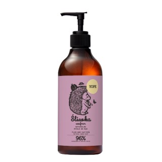 Savon liquide naturel pour les mains YOPE Prune et Safran 500 ml