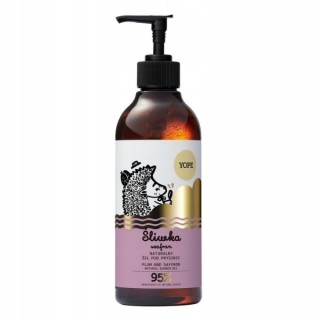 YOPE Natuurlijke douchegel met pruim en saffraan 400 ml