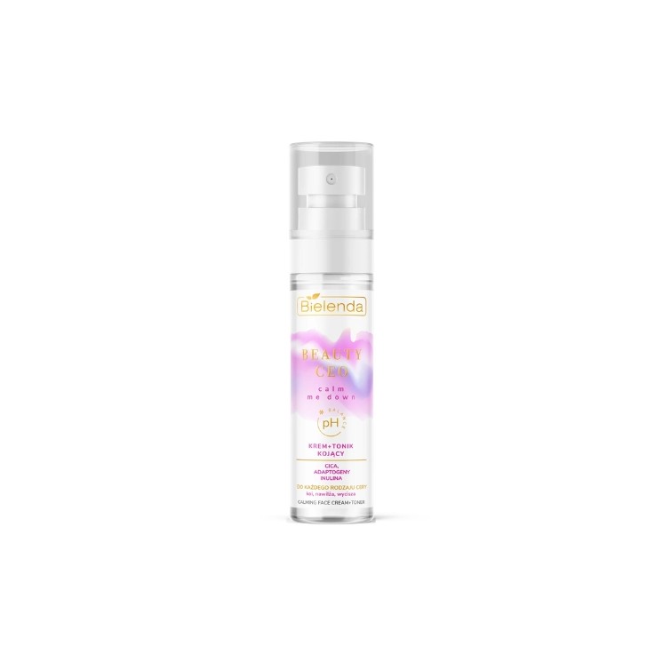 Bielenda Beauty Ceo Call Me Down Krem + Tonik kojący