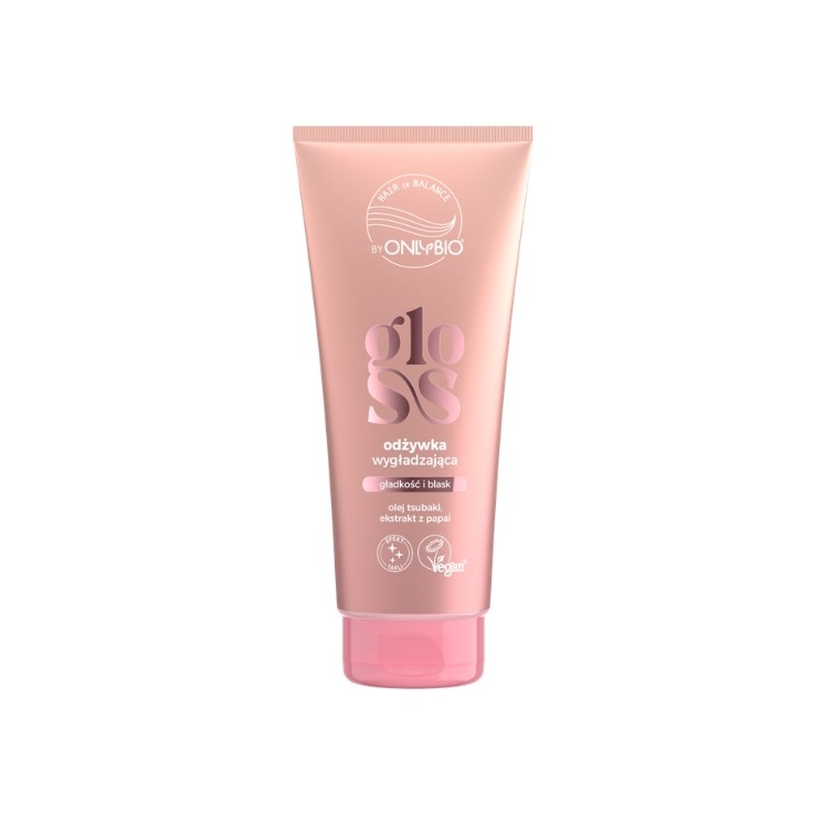 Après-shampoing lissant et brillant ONLYBIO Hair in Balance 200 ml