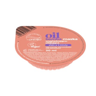 ONLYBIO Hair in Balance Oil Bomba Verzachtend en verzorgend haarmasker 30 ml