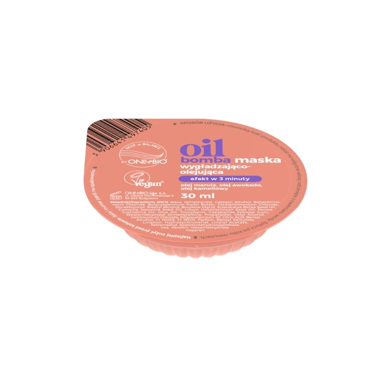 ONLYBIO Hair in Balance Oil Bomba Masque capillaire lissant et nourrissant 30 ml