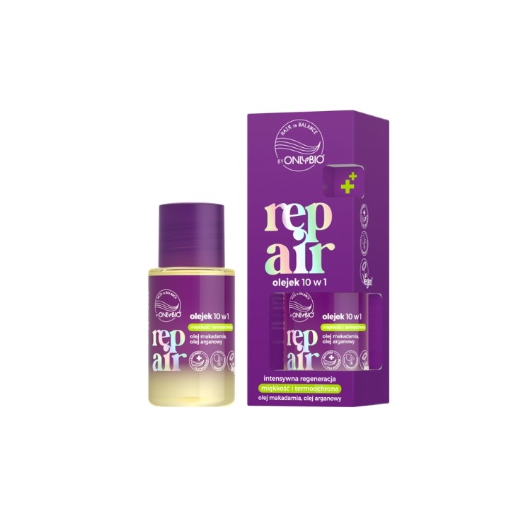Олія для волосся ONLYBIO Hair in Balance Repair 10в1 20мл
