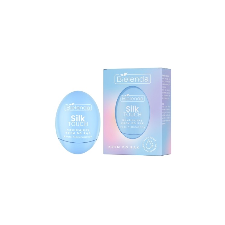 Зволожувальний крем для рук Bielenda Silk Touch з гіалуроновою кислотою 50 мл