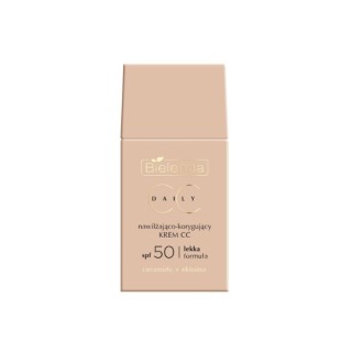 Зволожувальний та коригувальний CC-крем Bielenda Daily SPF50 40 мл