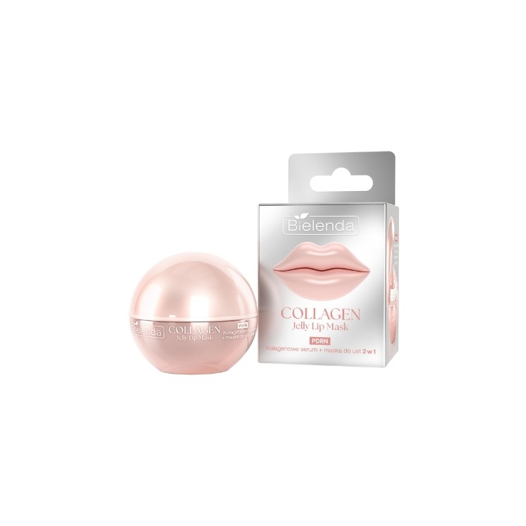 Bielenda Collagen Jelly Lip Mask 2in1 Collagen Serum und Lippenmaske PDRN 8 g