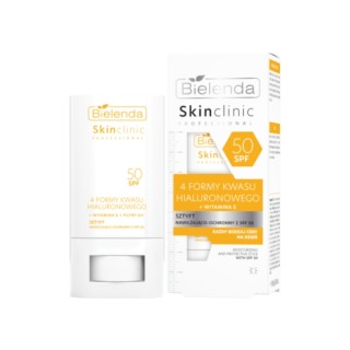 Bielenda Skin Clinic Stick hydratant et protecteur solaire Professional SPF50 20 g
