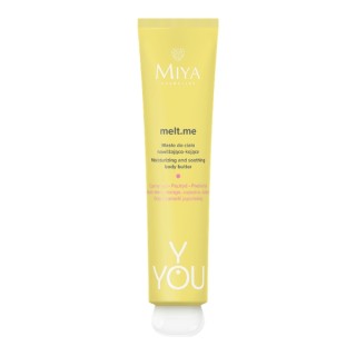 Зволожувальний та заспокійливий крем для тіла Miya Cosmetics Y.YOU melt.me з пребіотиками 175 мл