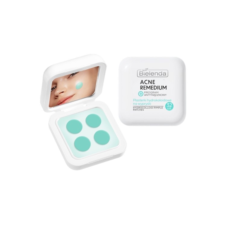 Patchs anti-acné hydrocolloïdes Bielenda 32 unités