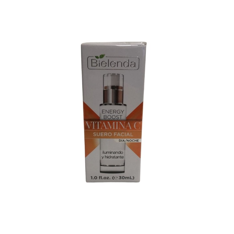 Sérum éclaircissant énergisant Bielenda Energy Boost à la vitamine C ultrastable 30 ml