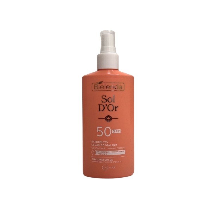 Bielenda Sol D'OR Caroteen Zonnebrandolie SPF50 150 ml