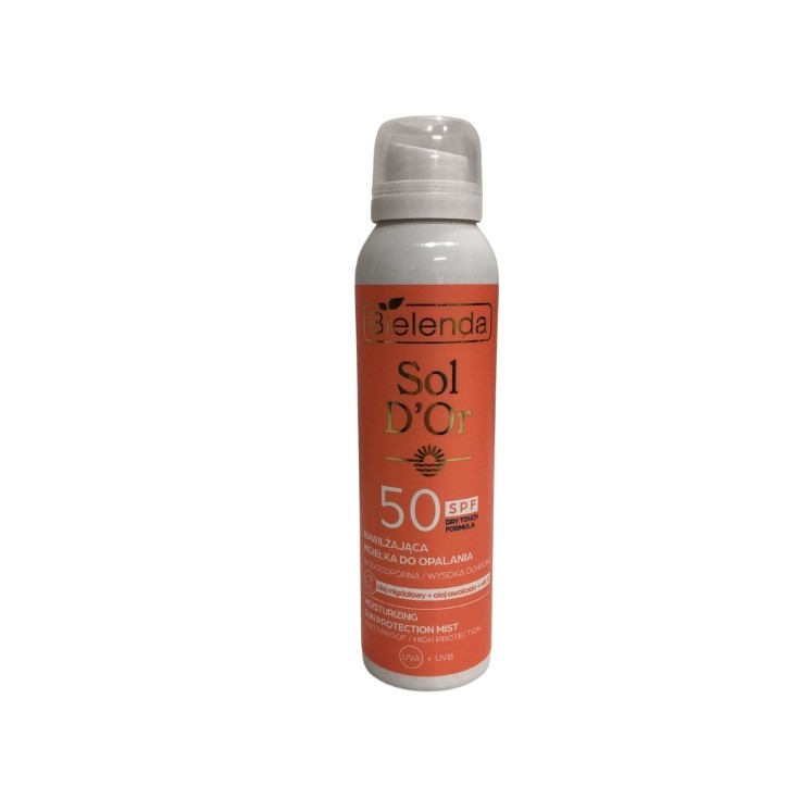 Brume solaire hydratante Bielenda Sol D'OR SPF50 100 ml