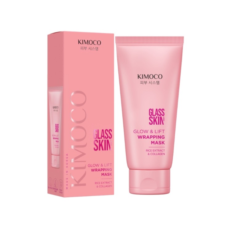 Kimoco Glass Skin rozświetlająco - liftingująca Maseczka w kremie do twarzy 100 ml
