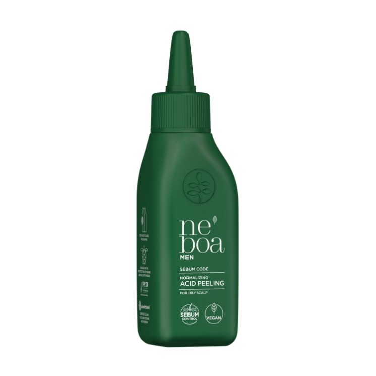 Neboa Men Sebum Code Normalisierendes Peeling für si Kopfhaut bei Männern, 100 ml