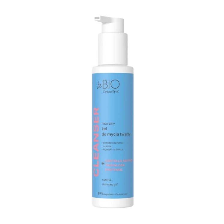 Gel nettoyant visage naturel BeBio Cosmetics 150 ml
